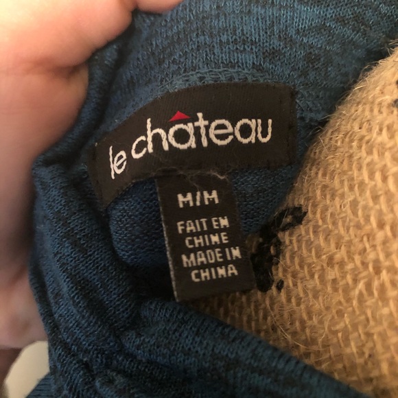 Teal bag dress - Picture 2 of 3